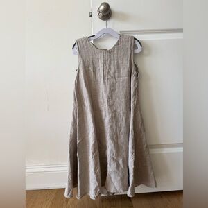 Zara linen mini dress